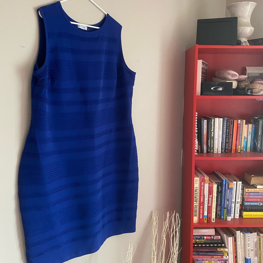 Calvin Klein Bodycon Ribbed Dress